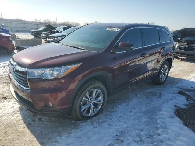 2016 Toyota Highlander LE