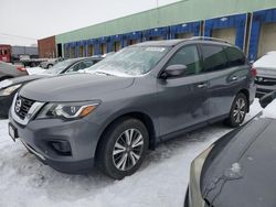 Nissan Pathfinder salvage cars for sale: 2018 Nissan Pathfinder S