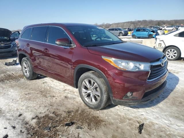 2016 Toyota Highlander LE