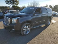 GMC Vehiculos salvage en venta: 2015 GMC Yukon Denali