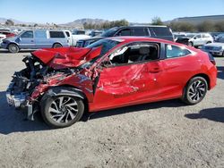 Salvage cars for sale from Copart Las Vegas, NV: 2016 Honda Civic LX