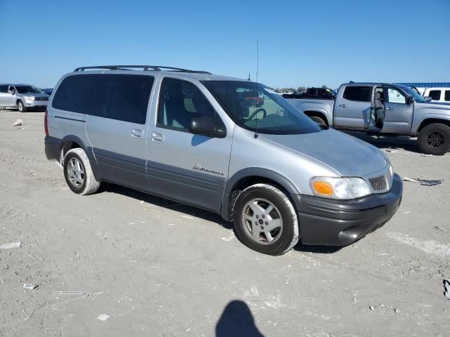 2002 Pontiac Montana