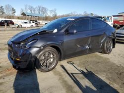 Salvage cars for sale at Spartanburg, SC auction: 2025 Tesla Model Y