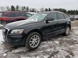 Audi q5 Premium Plus salvage cars for sale: 2010 Audi Q5 Premium Plus