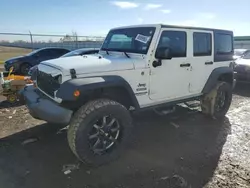 Jeep salvage cars for sale: 2015 Jeep Wrangler Unlimited Sport