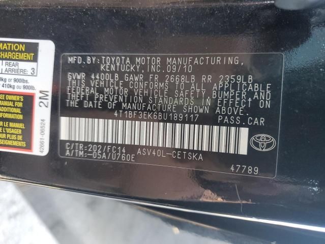 2011 Toyota Camry Base