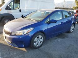 Salvage cars for sale from Copart Rancho Cucamonga, CA: 2017 KIA Forte LX