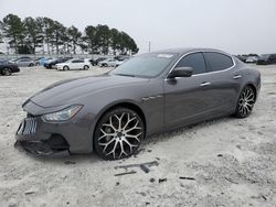 Maserati Ghibli salvage cars for sale: 2016 Maserati Ghibli