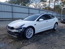 Salvage cars for sale at Austell, GA auction: 2022 Tesla Model 3