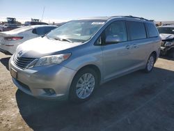 Salvage cars for sale at Albuquerque, NM auction: 2013 Toyota Sienna XLE