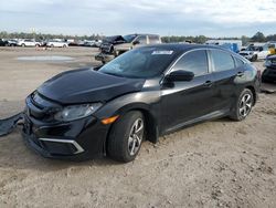 Salvage cars for sale from Copart Houston, TX: 2019 Honda Civic LX