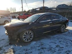 Salvage cars for sale from Copart Marlboro, NY: 2013 Honda Accord Sport