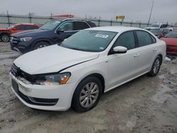 Vehiculos salvage en venta de Copart Cahokia Heights, IL: 2015 Volkswagen Passat S