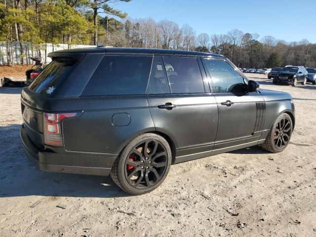 2016 Land Rover Range Rover Supercharged