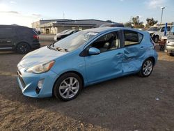 Salvage cars for sale at auction: 2015 Toyota Prius C