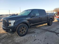 Salvage cars for sale at Oklahoma City, OK auction: 2016 Ford F150 Supercrew