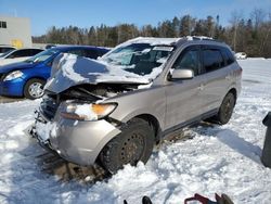 Salvage cars for sale at Cookstown, ON auction: 2007 Hyundai Santa FE GL