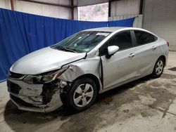 Salvage cars for sale at Hurricane, WV auction: 2016 Chevrolet Cruze LS