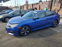 Salvage cars for sale at Wilmington, CA auction: 2016 Honda Civic Touring