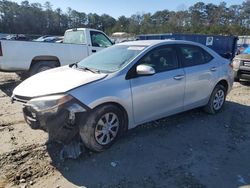 Salvage cars for sale from Copart Ellenwood, GA: 2015 Toyota Corolla L