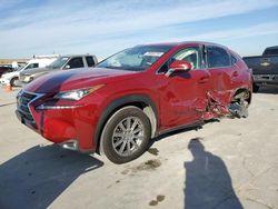 Salvage cars for sale at Grand Prairie, TX auction: 2015 Lexus NX 200T