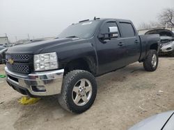 Salvage trucks for sale at Haslet, TX auction: 2012 Chevrolet Silverado K2500 Heavy Duty LTZ