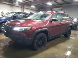 Jeep Cherokee salvage cars for sale: 2019 Jeep Cherokee Trailhawk