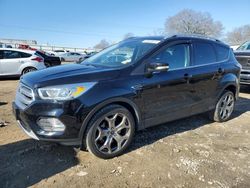 Salvage cars for sale at Chatham, VA auction: 2017 Ford Escape Titanium