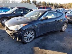 Salvage cars for sale at Exeter, RI auction: 2013 Hyundai Veloster