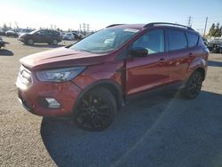 Salvage cars for sale at Rancho Cucamonga, CA auction: 2018 Ford Escape SE