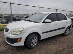 KIA rio salvage cars for sale: 2009 KIA Rio Base