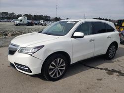 Acura salvage cars for sale: 2015 Acura MDX Technology