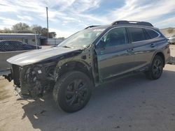 Salvage cars for sale at Orlando, FL auction: 2021 Subaru Outback Onyx Edition XT