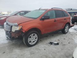 Salvage cars for sale at Wayland, MI auction: 2008 Ford Edge SE