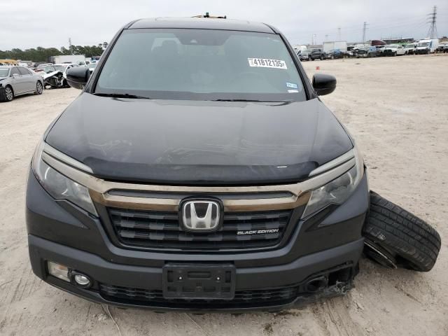 2017 Honda Ridgeline Black Edition