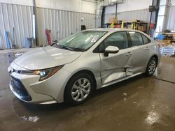 Salvage cars for sale from Copart Casper, WY: 2021 Toyota Corolla LE