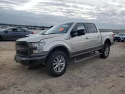 Salvage trucks for sale at San Antonio, TX auction: 2017 Ford F150 Supercrew