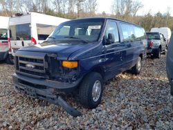 Salvage trucks for sale at West Warren, MA auction: 2011 Ford Econoline E350 Super Duty Wagon