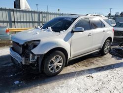 Salvage cars for sale from Copart Dyer, IN: 2017 Chevrolet Equinox LT