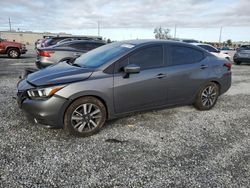 Salvage cars for sale at Riverview, FL auction: 2021 Nissan Versa SV