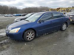 Salvage cars for sale from Copart Windsor, NJ: 2003 Honda Accord EX