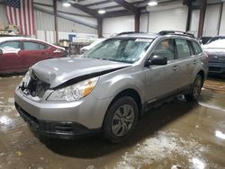 Salvage cars for sale from Copart West Mifflin, PA: 2011 Subaru Outback 2.5I