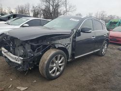 Salvage cars for sale at Baltimore, MD auction: 2017 Infiniti QX50