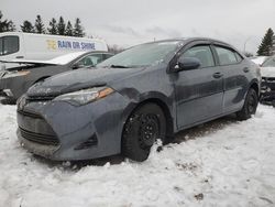 Vehiculos salvage en venta de Copart Bowmanville, ON: 2017 Toyota Corolla L