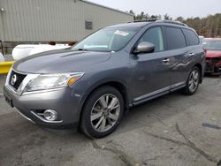 Nissan salvage cars for sale: 2016 Nissan Pathfinder S