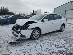 Salvage cars for sale at Bowmanville, ON auction: 2017 Nissan Sentra S