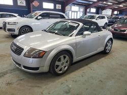 Salvage cars for sale at East Granby, CT auction: 2001 Audi TT