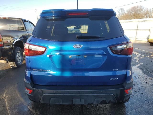 2020 Ford Ecosport SES