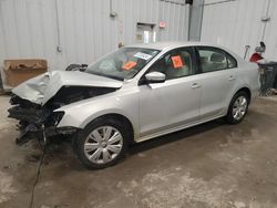 Salvage cars for sale at Franklin, WI auction: 2011 Volkswagen Jetta SE