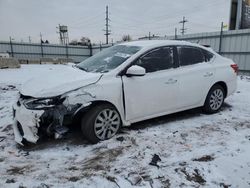 Nissan salvage cars for sale: 2019 Nissan Sentra S